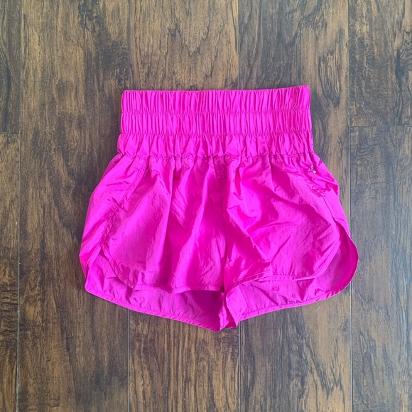 Free People The Way Home Pink Shorts - Picture 2 of 5